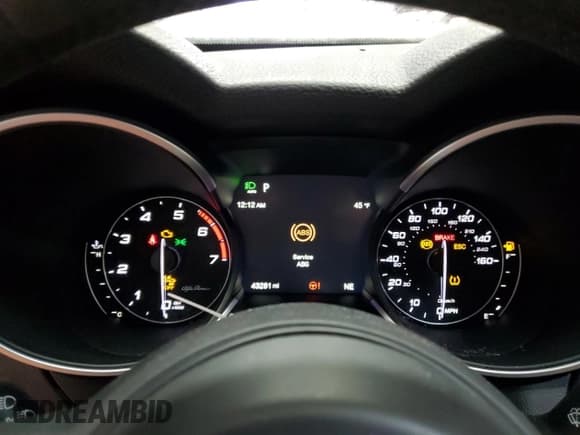 ✅ 2020 Alfa Romeo Stelvio Sport • VIN: ZASPAKAN3L7C88777 • Лот: 59322774. Опубликован ранее на Copart с пробегом 43 281 миль. Бесплатный доступ к архиву аукционных продаж из США и подробный отчёт об истории автомобиля на DreamBid. Изображение 9.