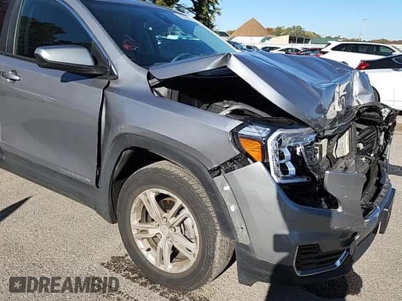 ✅ 2023 GMC Terrain SLE • VIN: 3GKALTEG9PL256710 • Lot: 82679345. Listed on Copart with 46,170 mi. Free auction sales archive from the USA and detailed vehicle history report at DreamBid. Image 14.