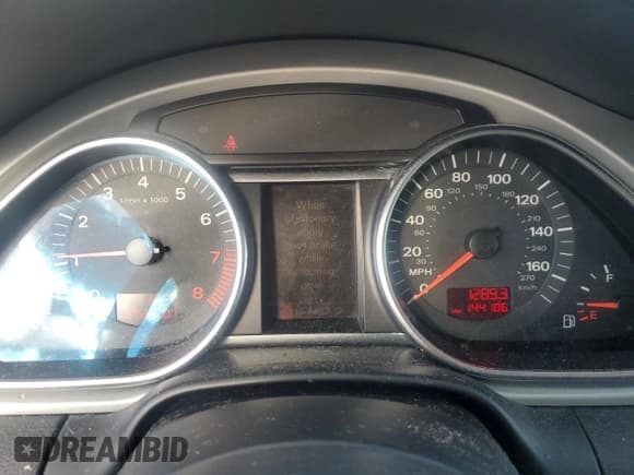 ✅ 2008 Audi Q7 Premium • VIN: WA1BY74L48D035878 • Lot: 90711585. Listed on Copart with 144,106 mi. Free auction sales archive from the USA and detailed vehicle history report at DreamBid. Image 9.