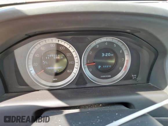 ✅ 2012 Volvo XC60 3.2L • VIN: YV4952DL8C2337949 • Lot: 84646145. Listed on Copart with 109,374 mi. Free auction sales archive from the USA and detailed vehicle history report at DreamBid. Image 9.