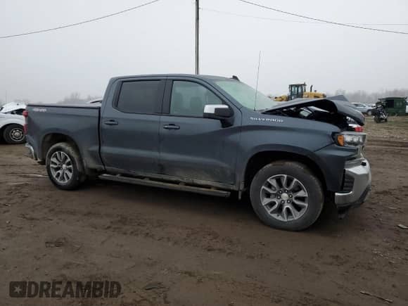 2021 Chevrolet Silverado 1500 LT z VIN 1GCPYDEK1MZ178381, wystawiony jako Copart lot #82289274 z przebiegiem Nie podano mil oraz Szkoda całkowita • Salvage title. Historia ofert i sprzedaży dostępna na DreamBid. Obrazek 4.