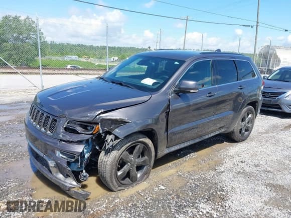 ✅ 2016 Jeep Grand Cherokee Overland • VIN: 1C4RJFCG6GC417485 • Лот: 42210973. Опубликован ранее на IAAI с пробегом 115 612 миль. Бесплатный доступ к архиву аукционных продаж из США и подробный отчёт об истории автомобиля на DreamBid. Изображение 2.