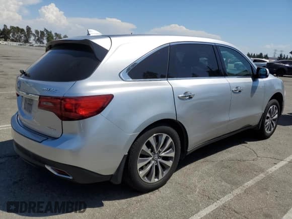 ✅ 2015 Acura MDX Technology • VIN: 5FRYD4H68FB022246 • Lot: 71813105. Listed on Copart with 86,927 mi. Free auction sales archive from the USA and detailed vehicle history report at DreamBid. Image 3.