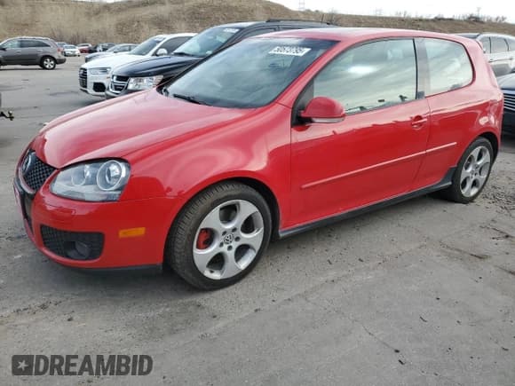 ✅ 2008 Volkswagen Golf GTI • VIN: WVWEV71K68W244308 • Лот: 50573795. Опубликован ранее на Copart с пробегом 158 080 миль. Бесплатный доступ к архиву аукционных продаж из США и подробный отчёт об истории автомобиля на DreamBid. Изображение 1.