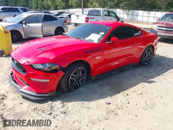 ✅ 2020 Ford Mustang GT • VIN: 1FA6P8CF3L5148144 • Lot: 42801180. Listed on IAAI with 84,571 mi. Free auction sales archive from the USA and detailed vehicle history report at DreamBid. Image 18.