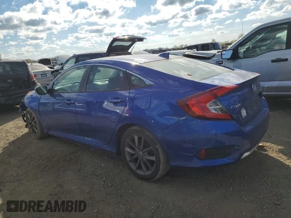 ✅ 2019 Honda Civic EX • VIN: 19XFC1F33KE012310 • Lot: 90390505. Wystawiony na Copart z przebiegiem 32 590 mil. Bezpłatny archiwum sprzedaży aukcyjnych z USA i szczegółowy raport historii pojazdu na DreamBid. Zdjęcie 2.