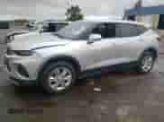 2020 Chevrolet Blazer LT with VIN 3GNKBCR40LS682571, listed as a Copart auction lot 72755004 with 63,023 mi miles and Salvage title. Bid and sale history available at DreamBid. Image 1.