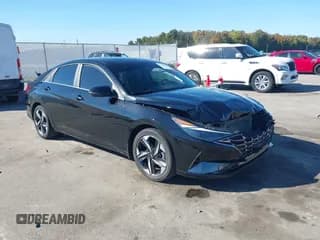 ✅ 2021 Hyundai Elantra Limited • VIN: 5NPLP4AG3MH027553 • Lot: 43452869. Listed on IAAI with 39,175 mi. Free auction sales archive from the USA and detailed vehicle history report at DreamBid. Image 1.