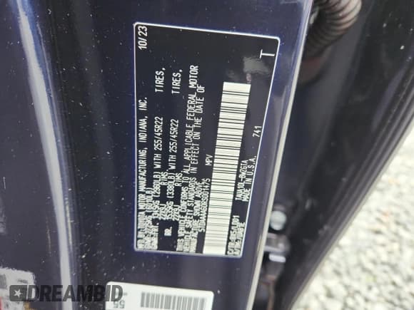 ✅ 2024 Lexus TX 350 • VIN: 5TDAAAA60RS001475 • Lot: 90503435. Listed on Copart with 12,463 mi. Free auction sales archive from the USA and detailed vehicle history report at DreamBid. Image 12.