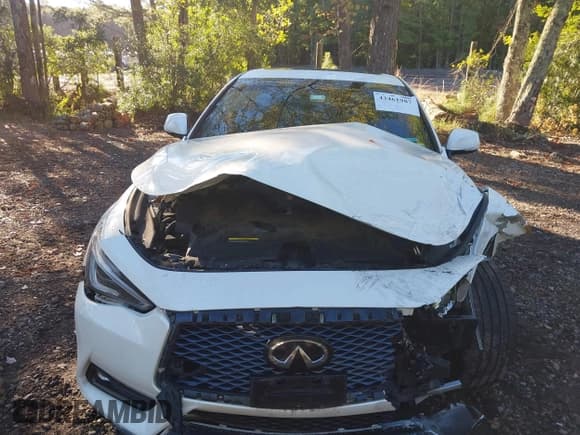 ✅ 2019 Infiniti Q60 Luxe • VIN: JN1EV7ELXKM291107 • Lot: 43461987. Listed on IAAI with 106,661 mi. Free auction sales archive from the USA and detailed vehicle history report at DreamBid. Image 11.
