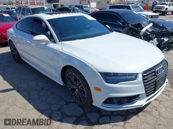 ✅ 2018 Audi A7 Premium Plus • VIN: WAUW3AFCXJN052570 • Лот: 41990238. Опубликован ранее на IAAI с пробегом 53 810 миль. Бесплатный доступ к архиву аукционных продаж из США и подробный отчёт об истории автомобиля на DreamBid. Изображение 1.