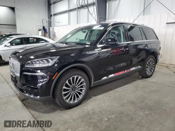 ✅ 2023 Lincoln Aviator Standard • VIN: 5LM5J6XC5PGL21421 • Lot: 70060354. Listed on Copart with 29,184 mi. Free auction sales archive from the USA and detailed vehicle history report at DreamBid. Image 1.