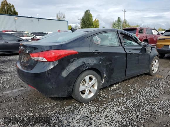 ✅ 2013 Hyundai Elantra GLS • VIN: 5NPDH4AE9DH343605 • Lot: 84947045. Listed on Copart with 160,200 mi. Free auction sales archive from the USA and detailed vehicle history report at DreamBid. Image 3.