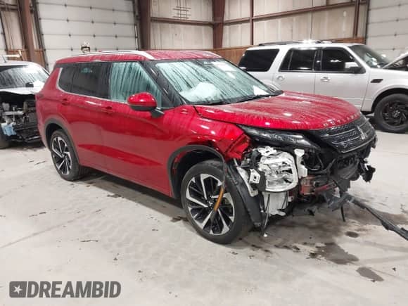 2022 Mitsubishi Outlander SEL с VIN JA4J4VA89NZ063279, выставлен на аукционе IAAI как лот 43223200 с пробегом 39 494 миль миль и . История ставок и продаж доступна на DreamBid. Изображение 1.