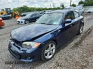 ✅ 2013 BMW 1 Series 128i • VIN: WBAUP7C56DVP24858 • Lot: 64556485. Listed on Copart with 132,350 mi. Free auction sales archive from the USA and detailed vehicle history report at DreamBid. Image 1.