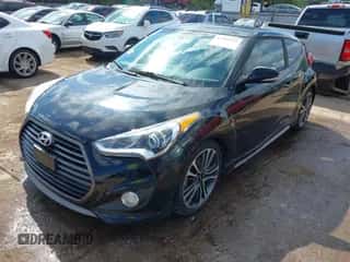 2016 Hyundai Veloster Turbo with VIN KMHTC6AE3GU301149, listed as a IAAI auction lot 43301933 with 77,391 mi miles and . Bid and sale history available at DreamBid. Image 2.