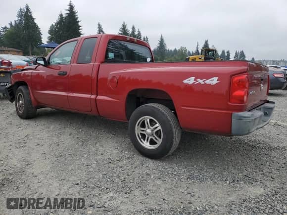 2006 Dodge Dakota ST с VIN 1D7HW22K66S712088, выставлен на аукционе Copart как лот 80034565 с пробегом 65 698 миль миль и Списание • Salvage title. История ставок и продаж доступна на DreamBid. Изображение 2.