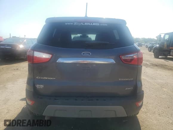 ✅ 2018 Ford EcoSport Titanium • VIN: MAJ6P1WL5JC234136 • Lot: 68369925. Listed on Copart with 94,430 mi. Free auction sales archive from the USA and detailed vehicle history report at DreamBid. Image 6.