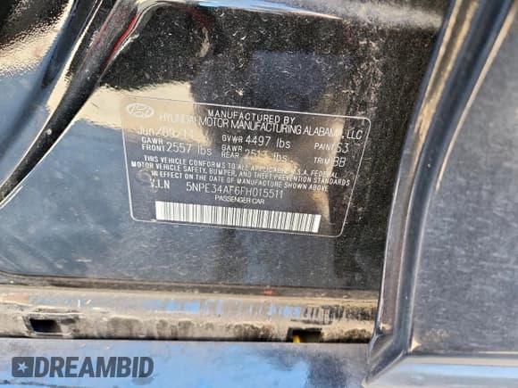 ✅ 2015 Hyundai Sonata Limited • VIN: 5NPE34AF6FH015511 • Лот: 90922725. Опубликован ранее на Copart с пробегом 104 193 миль. Бесплатный доступ к архиву аукционных продаж из США и подробный отчёт об истории автомобиля на DreamBid. Изображение 12.