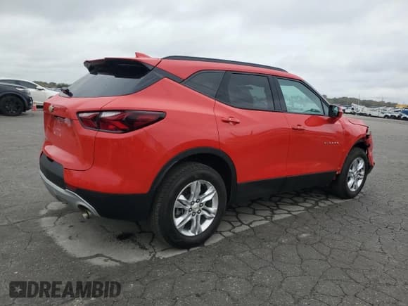 ✅ 2022 Chevrolet Blazer LT • VIN: 3GNKBCR4XNS203060 • Lot: 82670545. Listed on Copart with 58,102 mi. Free auction sales archive from the USA and detailed vehicle history report at DreamBid. Image 3.