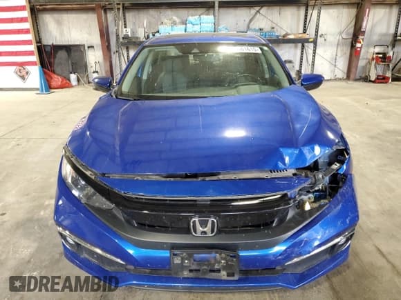 ✅ 2020 Honda Civic EX-L • VIN: 19XFC1F74LE021442 • Lot: 82461615. Listed on Copart with 99,334 mi. Free auction sales archive from the USA and detailed vehicle history report at DreamBid. Image 5.