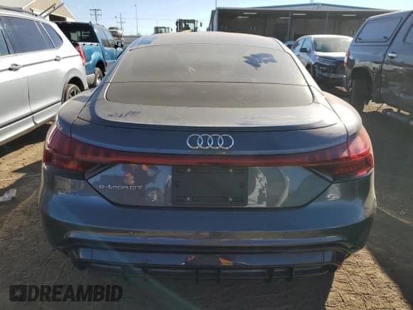 ✅ 2022 Audi e-tron GT Premium Plus • VIN: WAUFJBFWXN7008942 • Lot: 77193994. Listed on Copart with 22,917 mi. Free auction sales archive from the USA and detailed vehicle history report at DreamBid. Image 6.