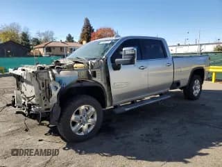 ✅ 2020 Chevrolet Silverado 3500HD LTZ • VIN: 1GC4YUEY1LF155562 • Lot: 87408255. Listed on Copart with 94,294 mi. Free auction sales archive from the USA and detailed vehicle history report at DreamBid. Image 1.