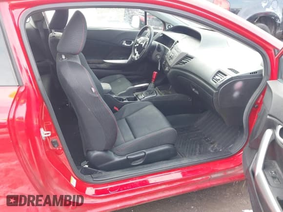 ✅ 2012 Honda Civic Si • VIN: 2HGFG4A53CH705349 • Lot: 43842970. Listed on IAAI with 139,154 mi. Free auction sales archive from the USA and detailed vehicle history report at DreamBid. Image 5.