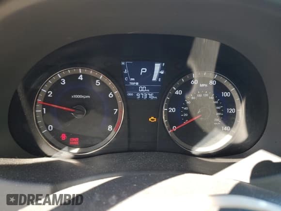 ✅ 2013 Hyundai Accent GLS • VIN: KMHCU4AE2DU365499 • Lot: 89500605. Listed on Copart with 97,376 mi. Free auction sales archive from the USA and detailed vehicle history report at DreamBid. Image 9.