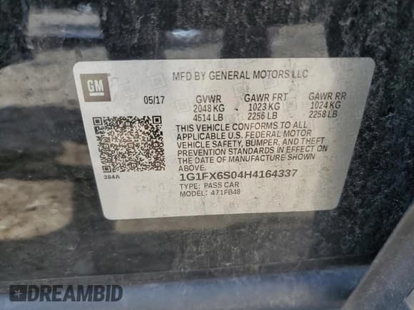 ✅ 2017 Chevrolet Bolt EV Premier • VIN: 1G1FX6S04H4164337 • Lot: 60853794. Wystawiony na Copart z przebiegiem 126 134 mil. Bezpłatny archiwum sprzedaży aukcyjnych z USA i szczegółowy raport historii pojazdu na DreamBid. Zdjęcie 13.