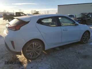 2020 Hyundai Veloster Premium z VIN KMHTG6AF6LU022401, wystawiony jako Copart lot #41692695 z przebiegiem 125 933 mil mil oraz Czysty tytuł • Clean title. Historia ofert i sprzedaży dostępna na DreamBid. Obrazek 3.