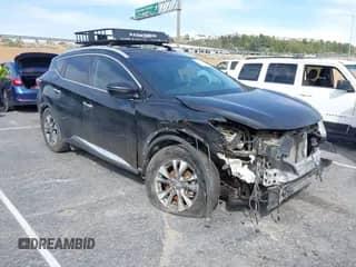 2017 Nissan Murano S with VIN 5N1AZ2MG8HN103383, listed as a IAAI auction lot 41756158 with 129,917 mi miles and . Bid and sale history available at DreamBid. Image 1.