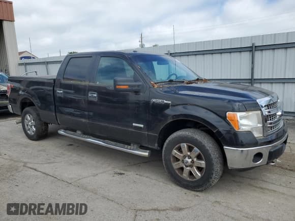 ✅ 2013 Ford F-150 XL • VIN: 1FTFW1ETXDFB93178 • Lot: 58806015. Listed on Copart with 212,651 mi. Free auction sales archive from the USA and detailed vehicle history report at DreamBid. Image 4.