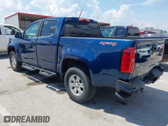 ✅ 2020 Chevrolet Colorado 4WD Work Truck • VIN: 1GCGTBEN1L1181288 • Lot: 42536579. Listed on IAAI with 56,066 mi. Free auction sales archive from the USA and detailed vehicle history report at DreamBid. Image 3.