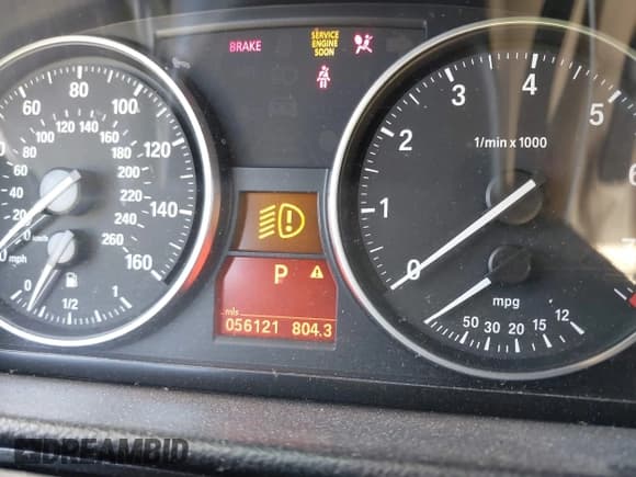 ✅ 2011 BMW 3 Series 328i • VIN: WBAPH5C59BA446489 • Lot: 42726525. Listed on IAAI with 56,121 mi. Free auction sales archive from the USA and detailed vehicle history report at DreamBid. Image 7.