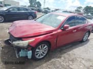 ✅ 2014 Infiniti Q50 • VIN: JN1BV7AP0EM677731 • Lot: 42735545. Listed on IAAI with 169,758 mi. Free auction sales archive from the USA and detailed vehicle history report at DreamBid. Image 2.