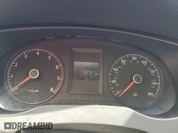 ✅ 2012 Volkswagen Jetta S • VIN: 3VW1K7AJ7CM313625 • Lot: 56310665. Listed on Copart with 158,972 mi. Free auction sales archive from the USA and detailed vehicle history report at DreamBid. Image 9.