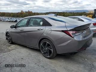 ✅ 2022 Hyundai Elantra N Line • VIN: KMHLR4AF9NU341177 • Lot: 87230065. Listed on Copart with 76,654 mi. Free auction sales archive from the USA and detailed vehicle history report at DreamBid. Image 2.