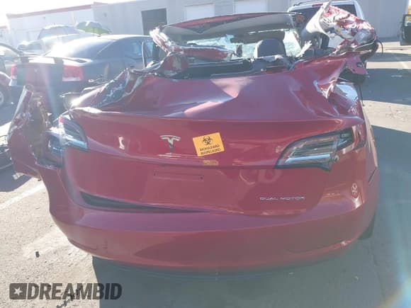 ✅ 2022 Tesla Model 3 Long Range • VIN: 5YJ3E1EB7NF163073 • Лот: 43632649. Опубликован ранее на IAAI с пробегом 59 903 миль. Бесплатный доступ к архиву аукционных продаж из США и подробный отчёт об истории автомобиля на DreamBid. Изображение 6.