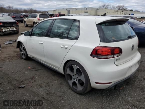 ✅ 2012 Volkswagen Golf GTI Autobahn • VIN: WVWHV7AJ0CW193286 • Lot: 53337005. Listed on Copart with 265,369 mi. Free auction sales archive from the USA and detailed vehicle history report at DreamBid. Image 2.