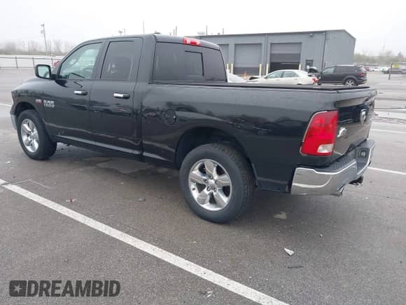 2016 Ram 1500 Big Horn with VIN 1C6RR7GT5GS245405, listed as a IAAI auction lot 41997023 with 163,213 mi miles and . Bid and sale history available at DreamBid. Image 3.