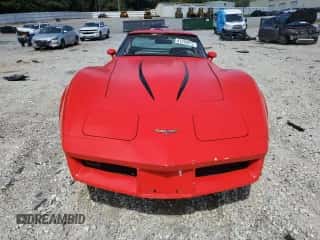 1980 Chevrolet Corvette с VIN 1Z878AS437543, выставлен на аукционе Copart как лот 81230875 с пробегом 61 694 миль миль и Списание • Salvage title. История ставок и продаж доступна на DreamBid. Изображение 5.