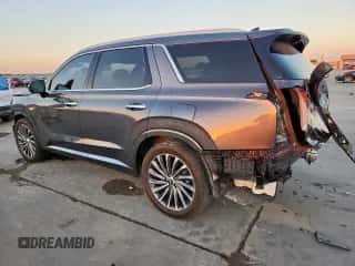 2023 Hyundai Palisade Calligraphy z VIN KM8R7DGE5PU578623, wystawiony jako Copart lot #84013625 z przebiegiem 29 249 mil mil oraz Szkoda całkowita • Salvage title. Historia ofert i sprzedaży dostępna na DreamBid. Obrazek 2.