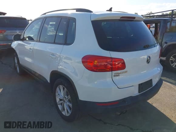 ✅ 2018 Volkswagen Tiguan • VIN: WVGAV7AX6JK001326 • Лот: 43422883. Опубликован ранее на IAAI с пробегом 91 695 миль. Бесплатный доступ к архиву аукционных продаж из США и подробный отчёт об истории автомобиля на DreamBid. Изображение 3.