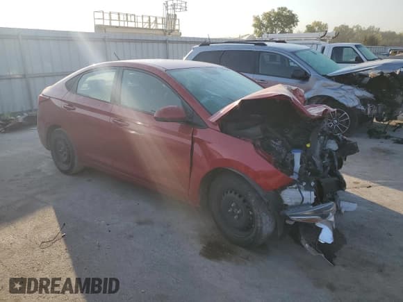 ✅ 2022 Hyundai Accent SE • VIN: 3KPC24A60NE183237 • Lot: 75048464. Listed on Copart with Not provided. Free auction sales archive from the USA and detailed vehicle history report at DreamBid. Image 4.