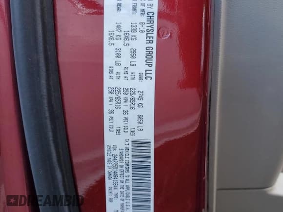 ✅ 2010 Chrysler Town & Country Touring • VIN: 2A4RR5D14AR415644 • Lot: 92122215. Listed on Copart with 201,227 mi. Free auction sales archive from the USA and detailed vehicle history report at DreamBid. Image 13.