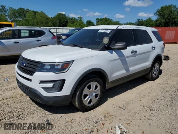 ✅ 2018 Ford Police Interceptor Utility • VIN: 1FM5K8AR7JGA71289 • Лот: 54553715. Опубликован ранее на Copart с пробегом 56 054 миль. Бесплатный доступ к архиву аукционных продаж из США и подробный отчёт об истории автомобиля на DreamBid. Изображение 1.