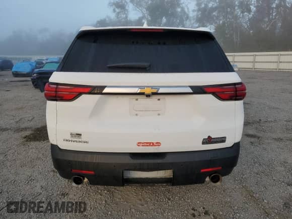 2022 Chevrolet Traverse LS with VIN 1GNERLKW8NJ107918, listed as a Copart auction lot 44746105 with Not provided miles and Non repairable. Bid and sale history available at DreamBid. Image 6.