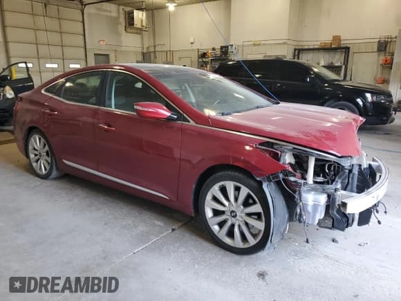 ✅ 2016 Hyundai Azera Limited • VIN: KMHFH4JG4GA524063 • Lot: 80816535. Listed on Copart with 132,303 mi. Free auction sales archive from the USA and detailed vehicle history report at DreamBid. Image 4.