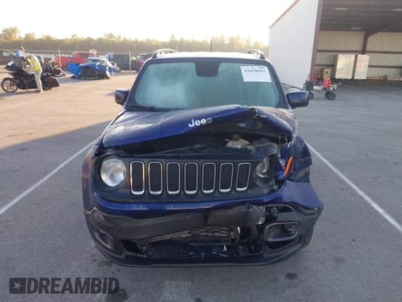 ✅ 2018 Jeep Renegade Latitude • VIN: ZACCJABB6JPH33213 • Lot: 43438491. Listed on IAAI with 56,426 mi. Free auction sales archive from the USA and detailed vehicle history report at DreamBid. Image 12.